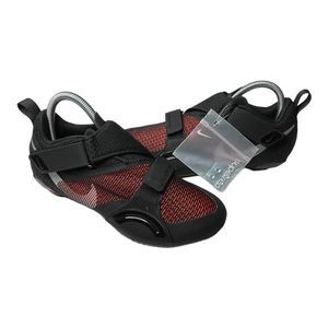 Nike SuperRep Cycle Indoor Cycling Shoes Women’s Size 7.5 Black Red Silver